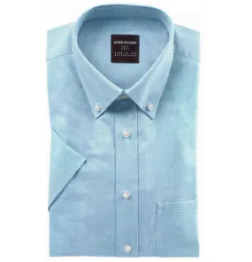 Oxford Button-Down - Short Sleeve - Sky Blue