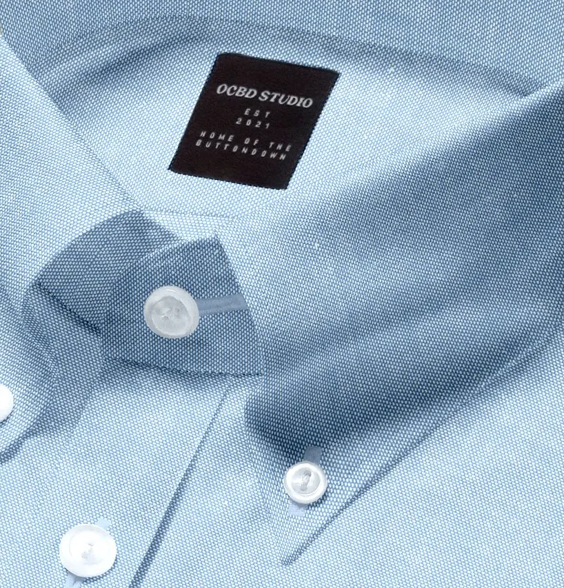 Oxford Button-Down - Short Sleeve - Sky Blue