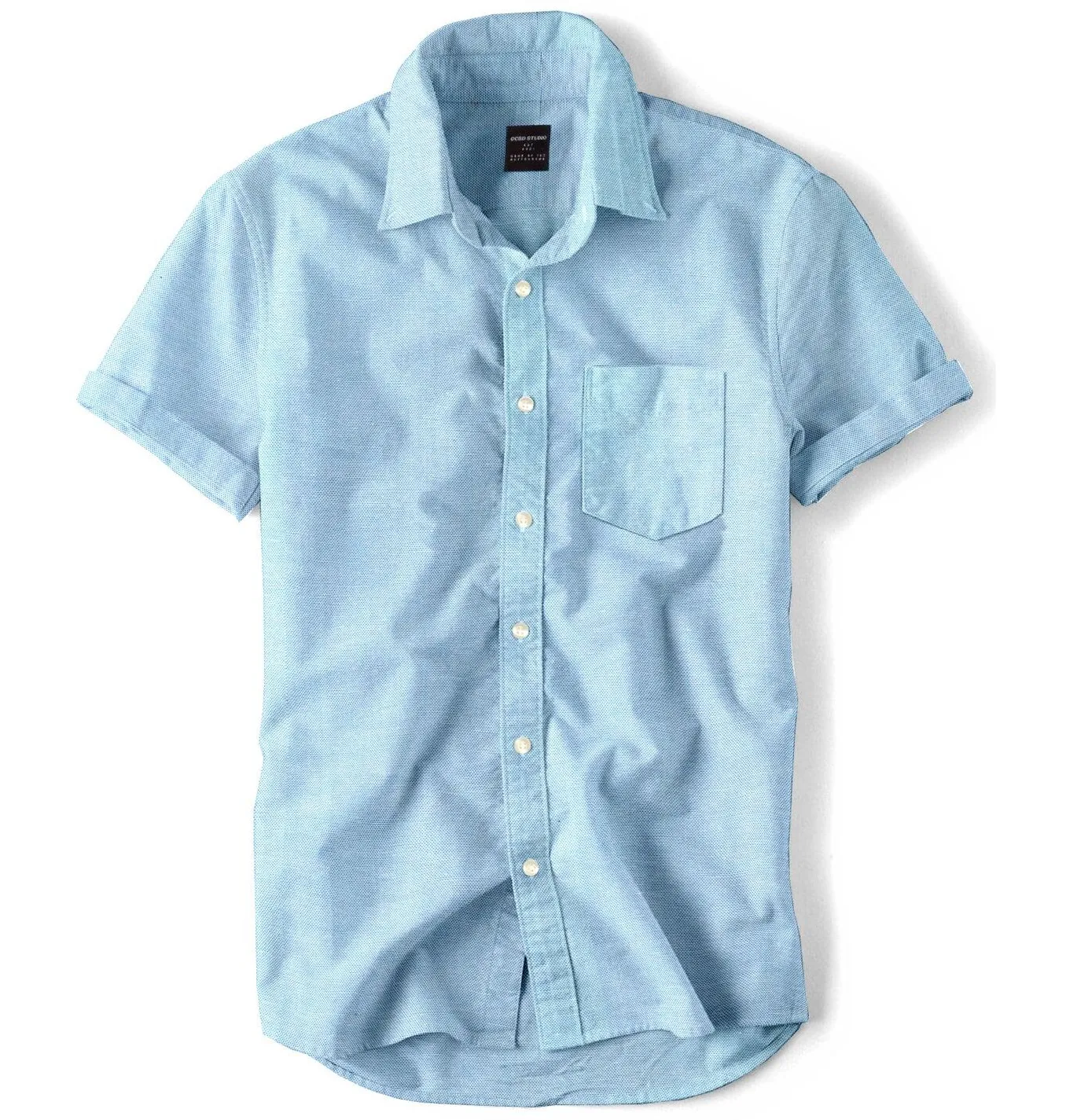 Oxford Button-Down - Short Sleeve - Sky Blue