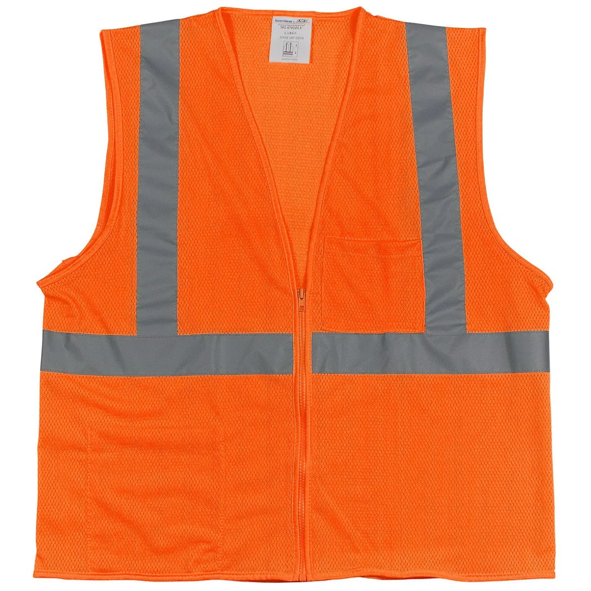 PIP 302-0702Z - ANSI Hi-Vis Surveyors Reflective Safety Vest