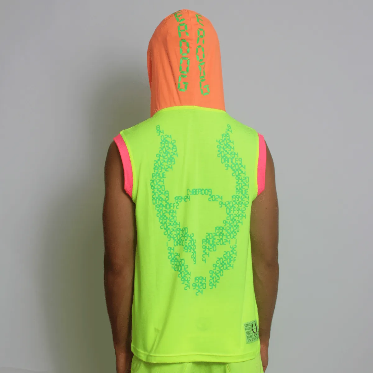 RAVE ON TECH VEST MUTLI NEON MENS