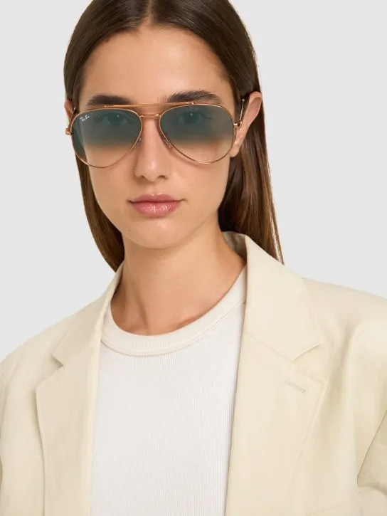 Ray-Ban   New aviator metal sunglasses 