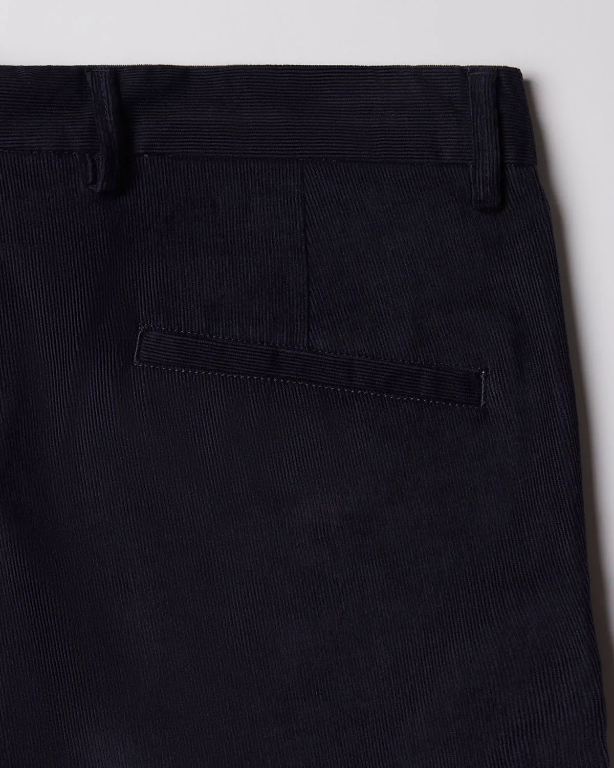 Regal Corduroy Stretch Chinos - Navy