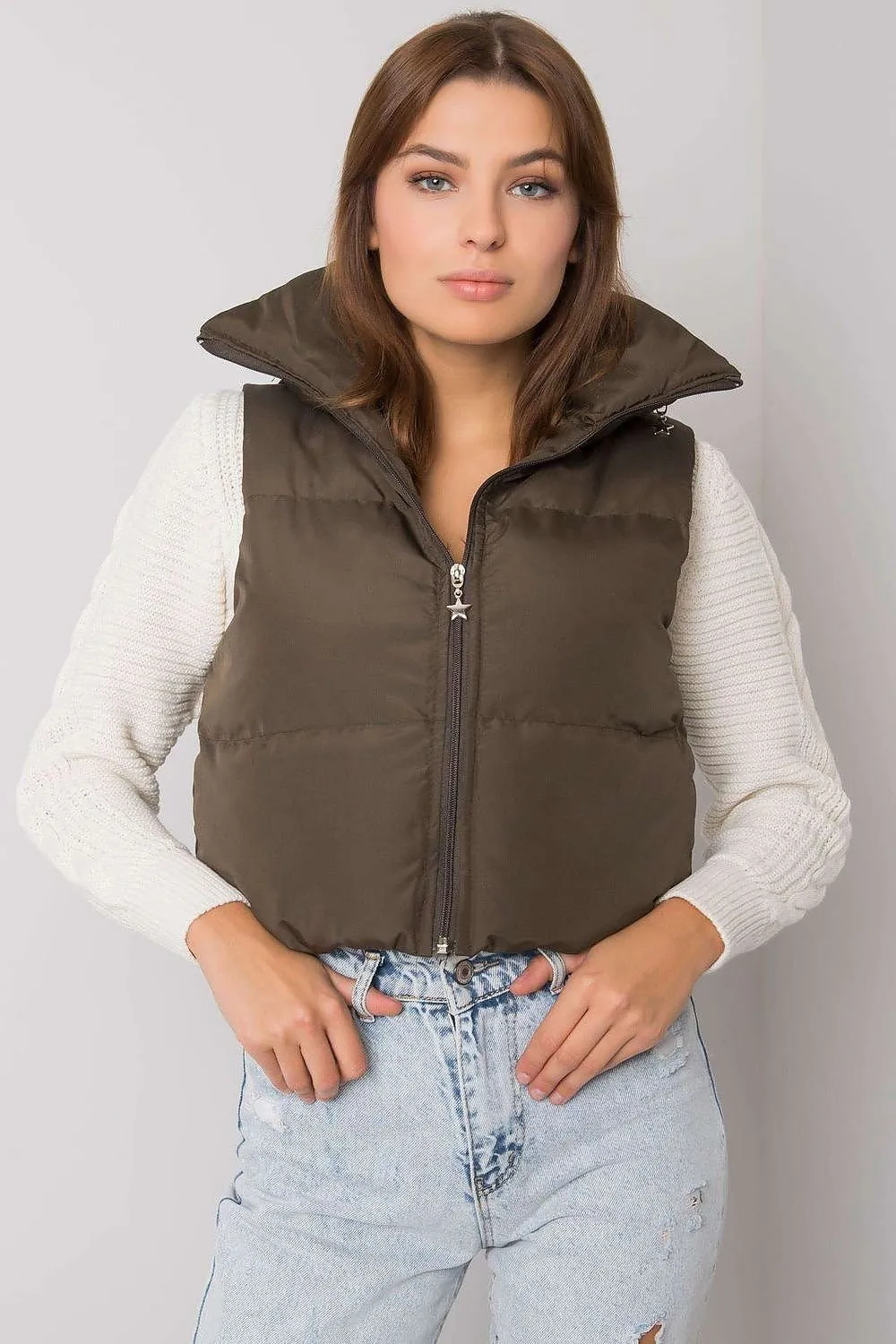 Short Hooded Vest