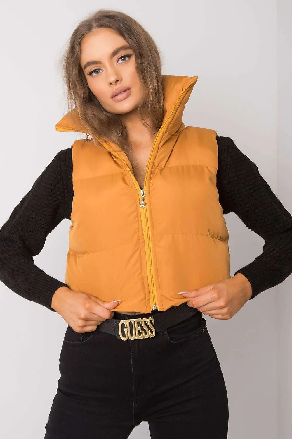 Short Hooded Vest