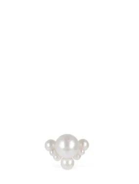 Sophie Bille Brahe   14kt Chambre de Perle mono earring 