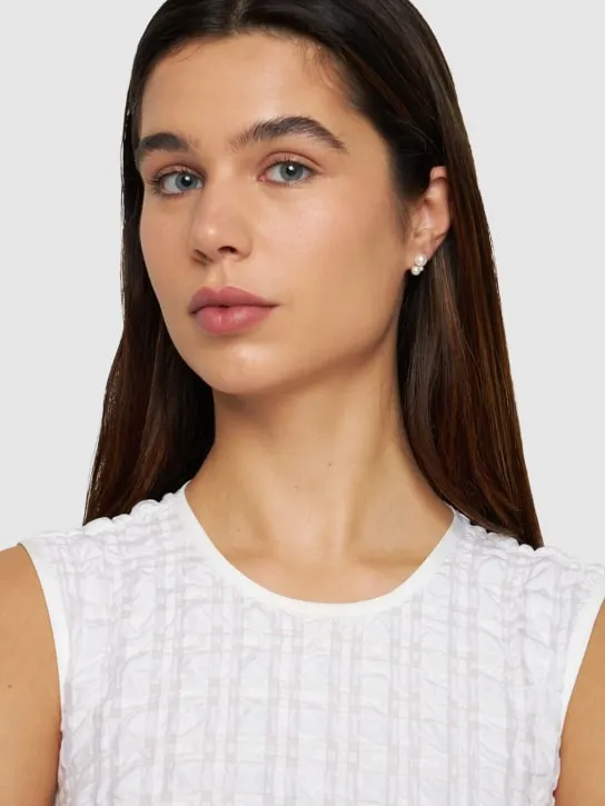 Sophie Bille Brahe   Petite Stellari pearl mono earring 