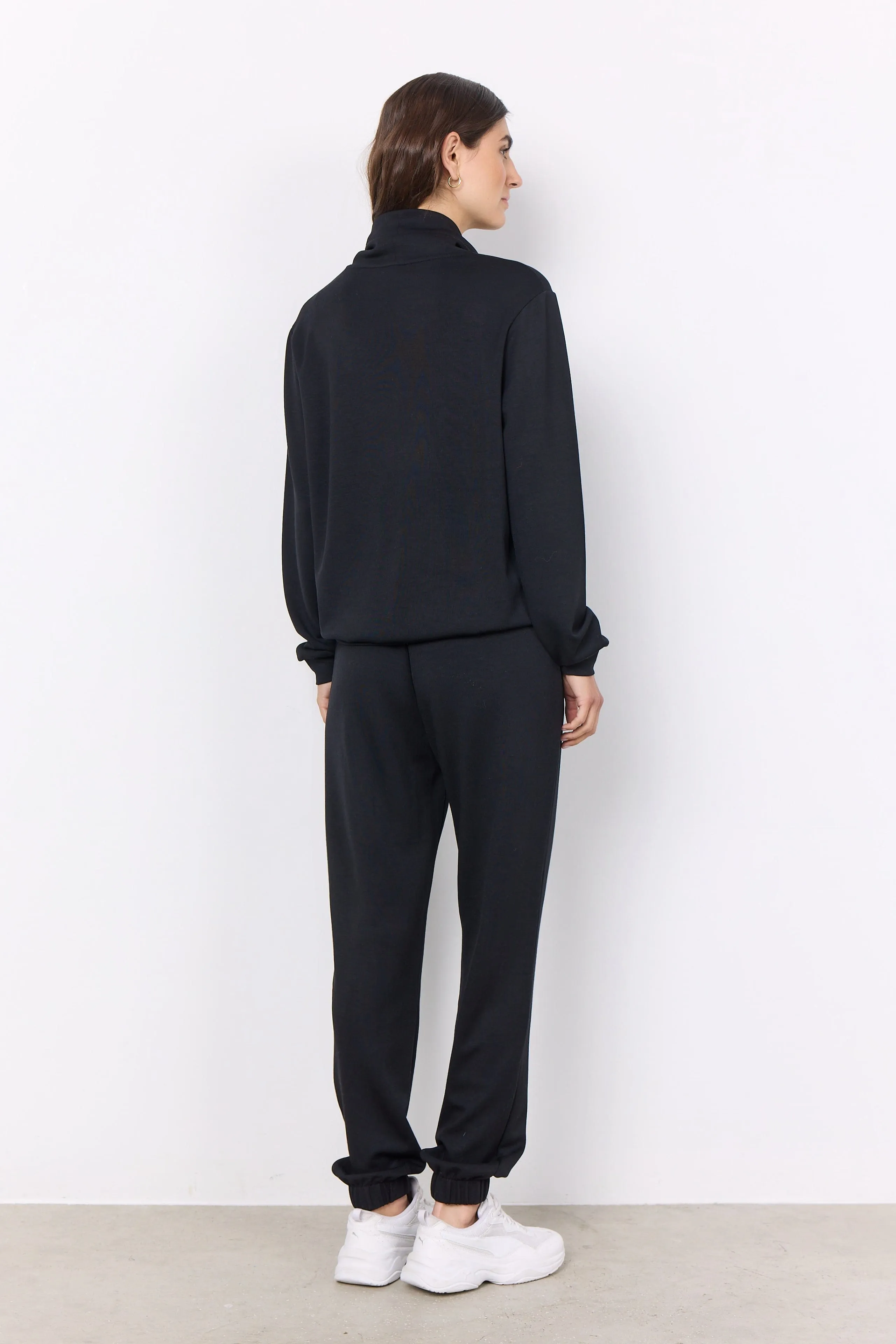 Soya Concept Cowl Neck Sweater Black