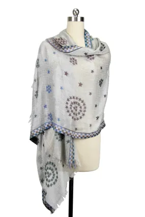 Star Constellation Grey Scarf