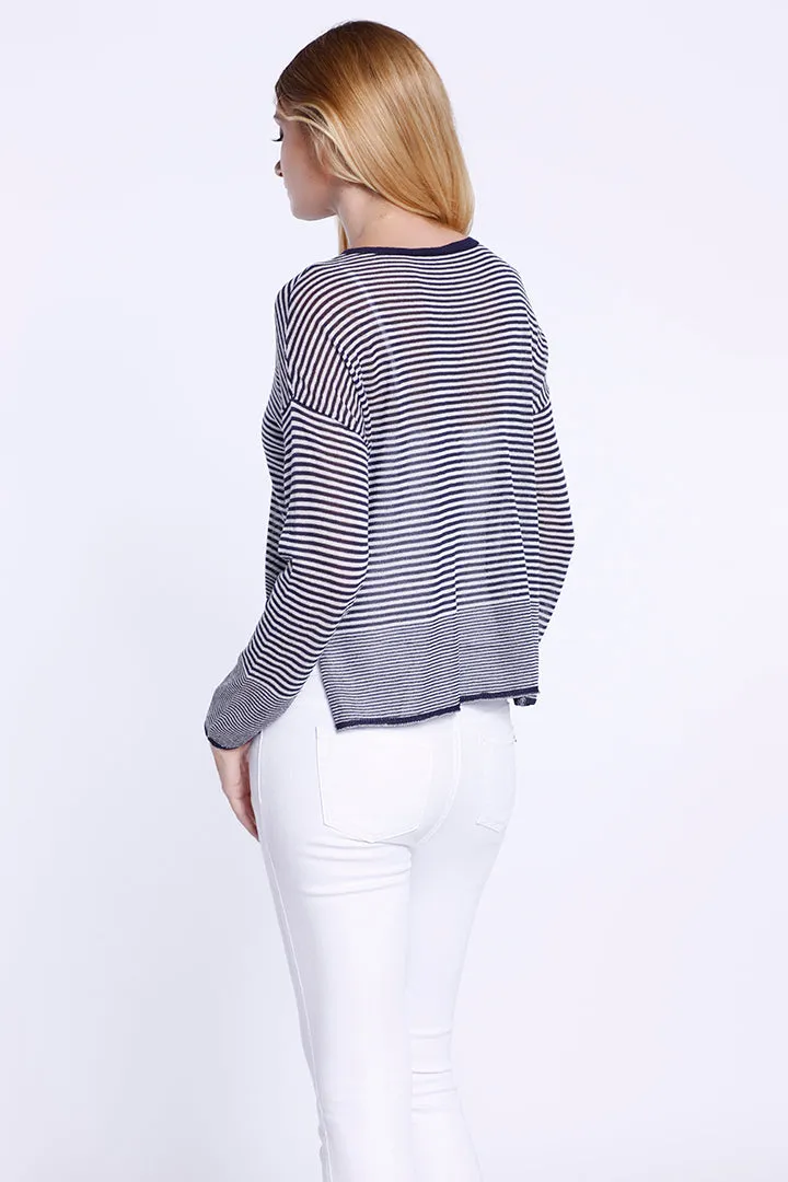 Striped Knit Top