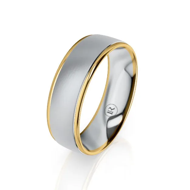 The Ashton Platinum & Gold Wedding Ring