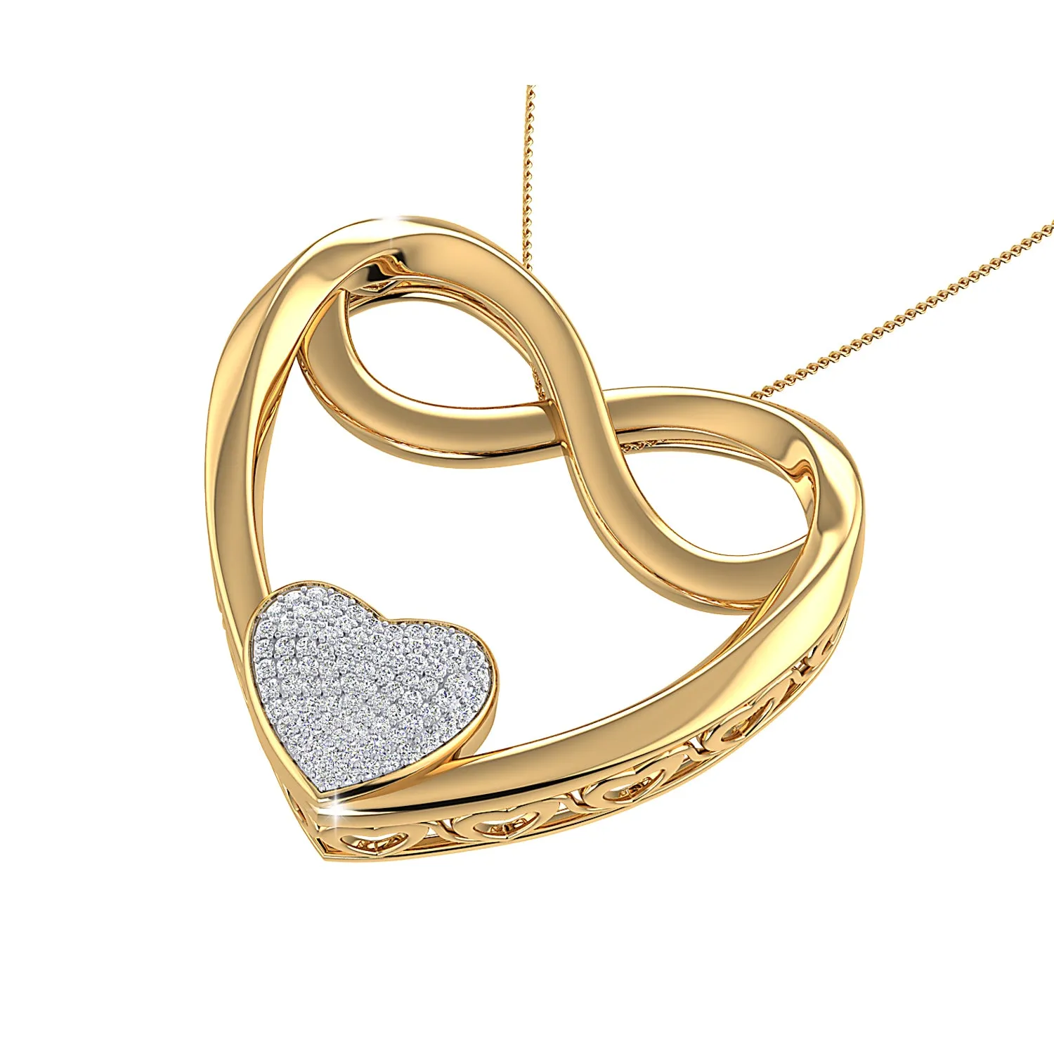 THE INFINITY LOVE PENDANT