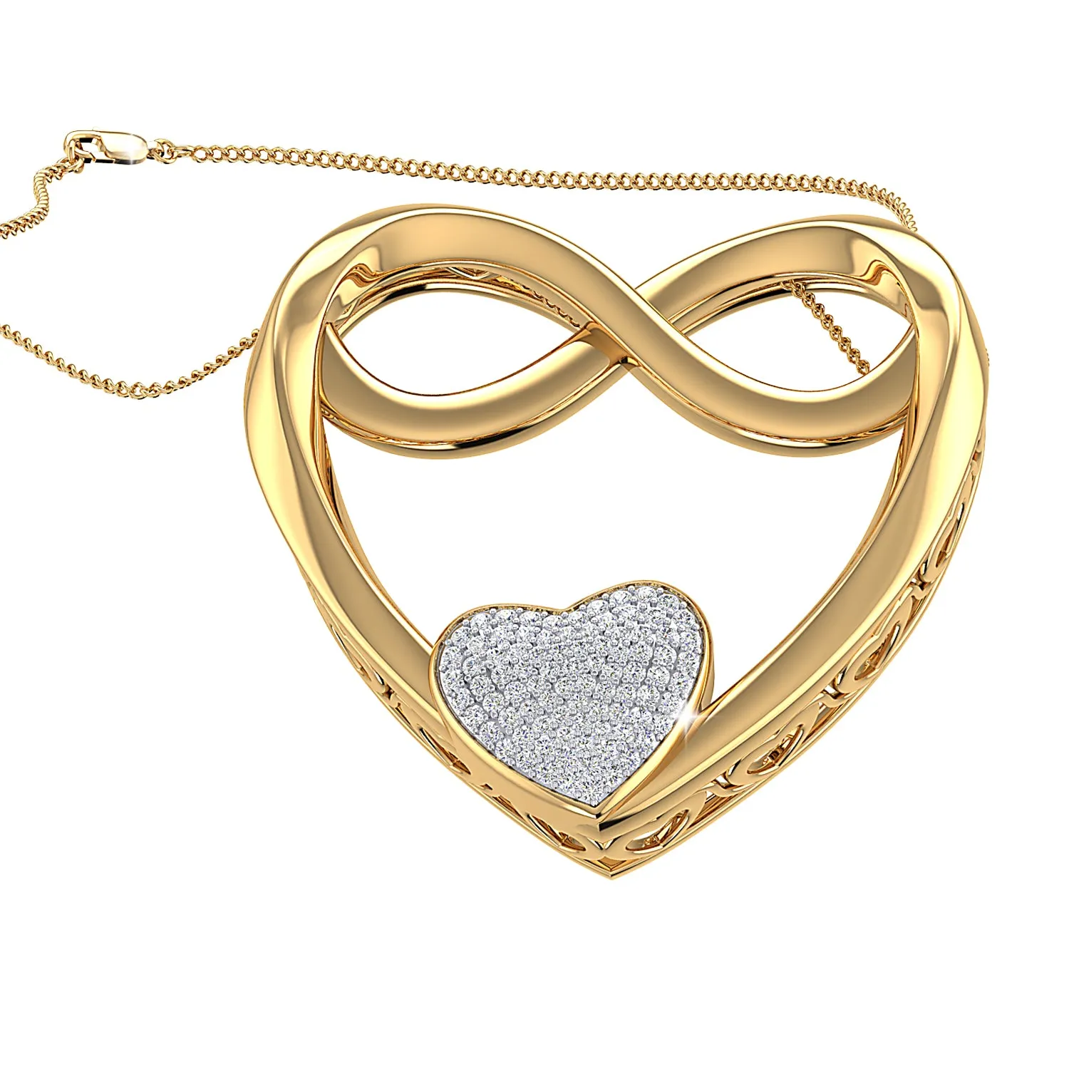 THE INFINITY LOVE PENDANT