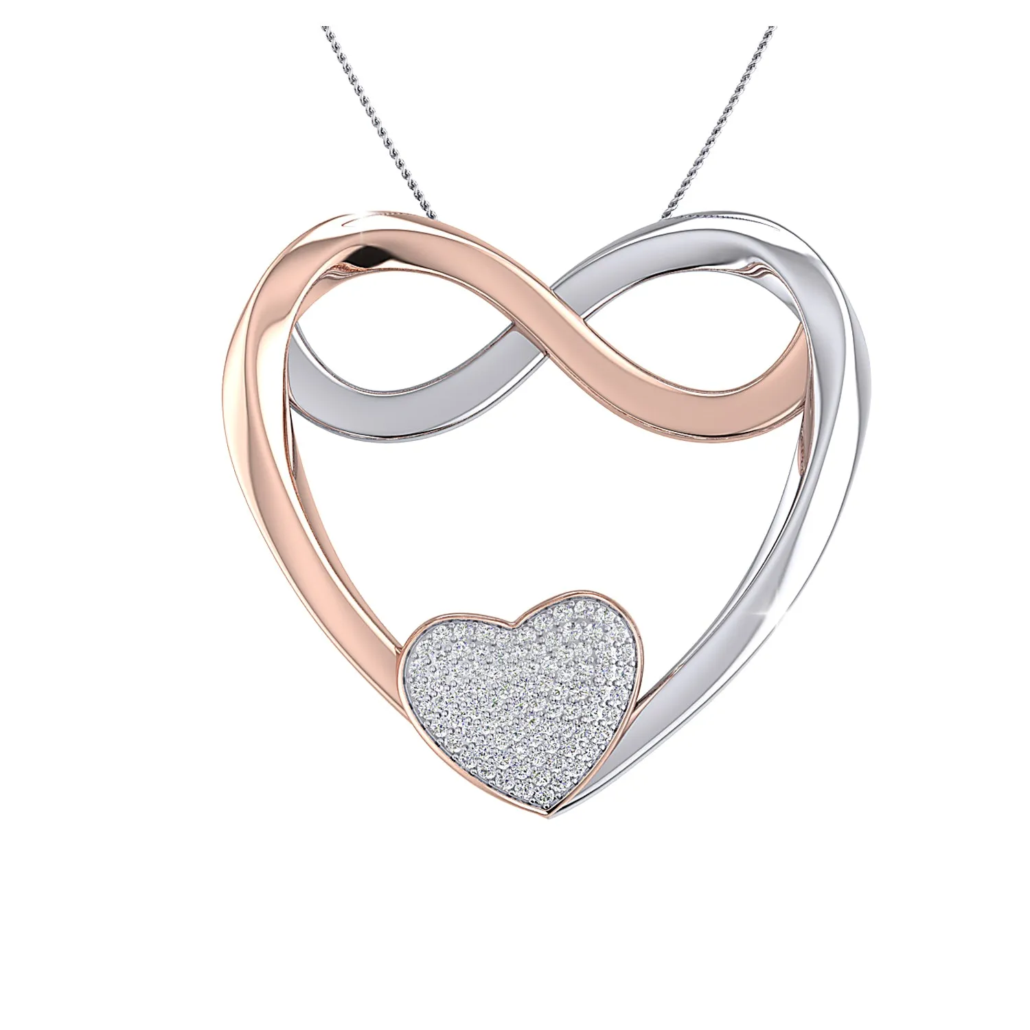 THE INFINITY LOVE PENDANT