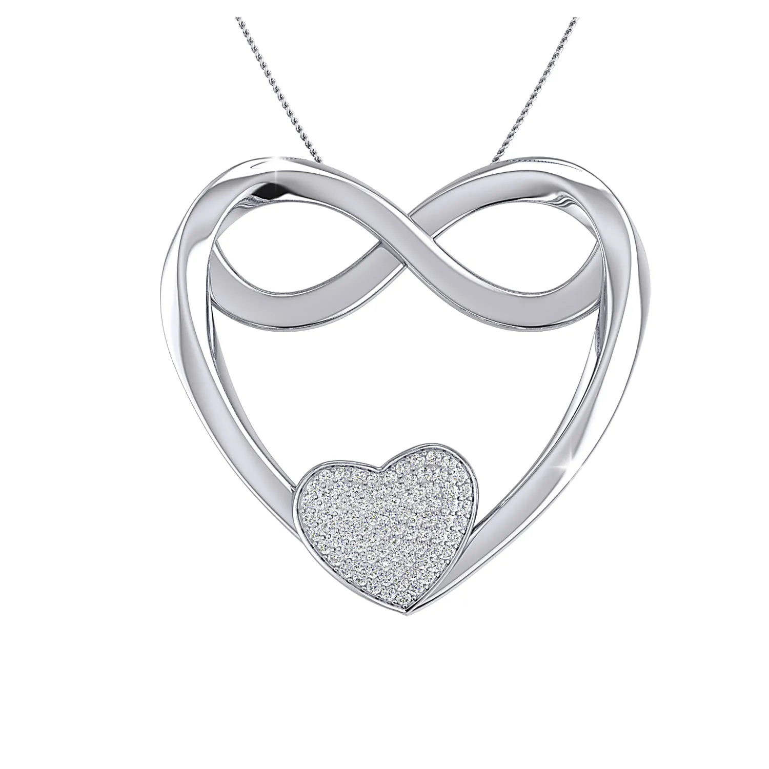 THE INFINITY LOVE PENDANT