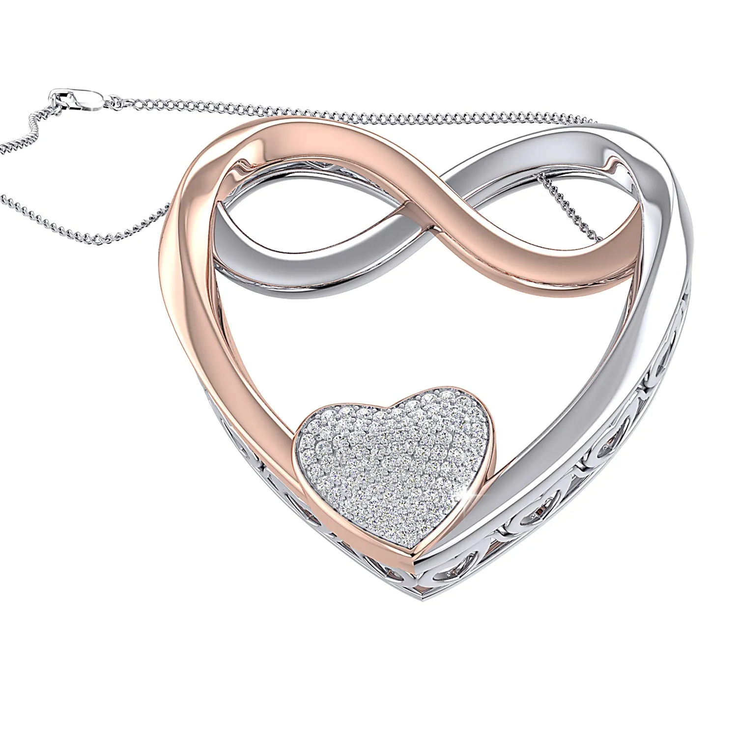 THE INFINITY LOVE PENDANT