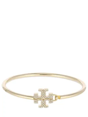 Tory Burch   Eleanor crystal pavé hinged cuff 