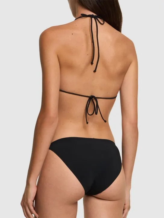 Tory Burch   Solid Gemini Link string bikini bottoms 