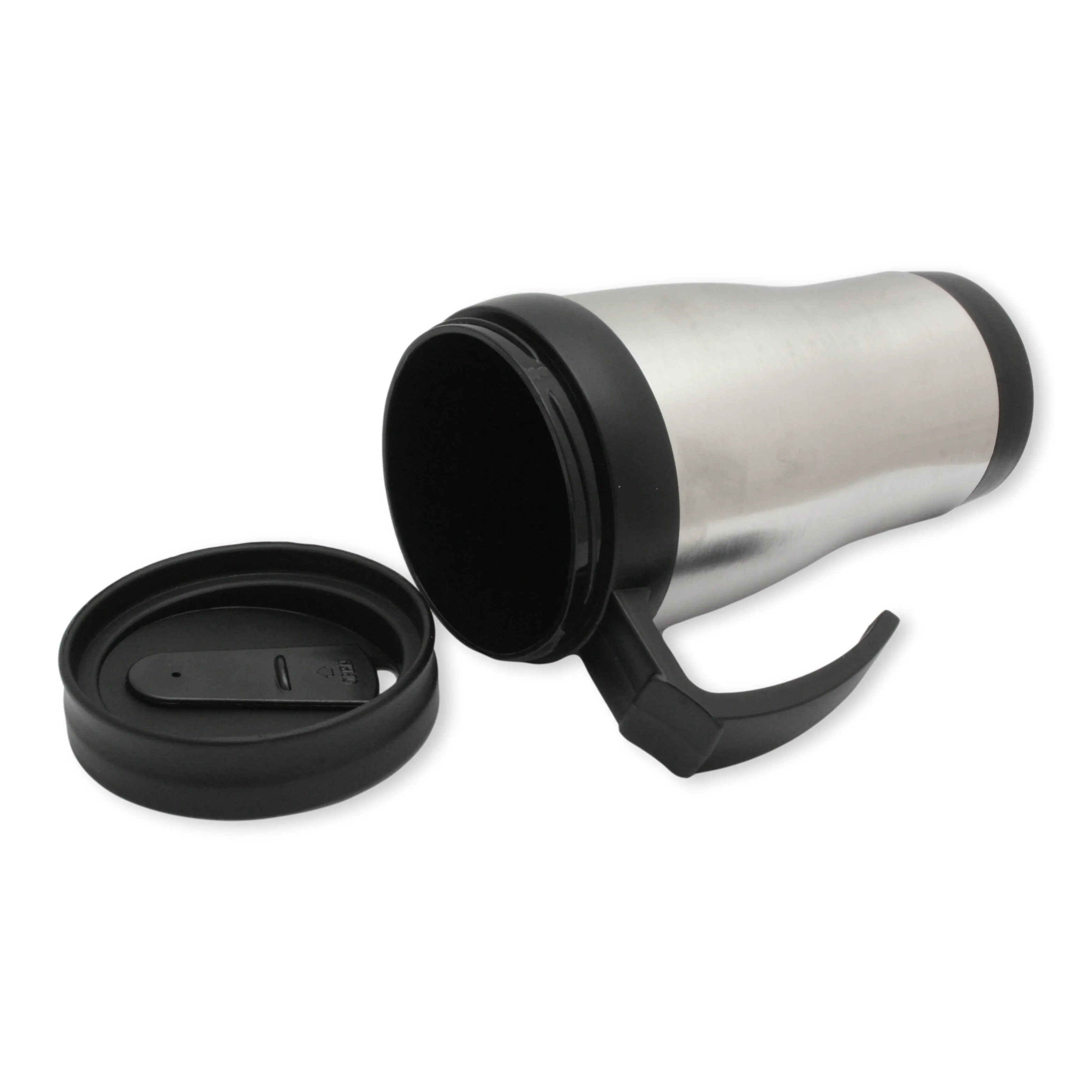 Travel Mug Red Cartridge Insualted Thermal Cup With Handle