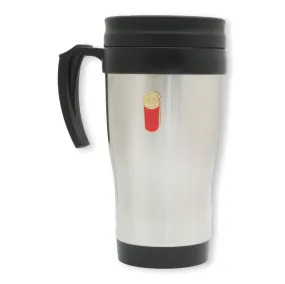 Travel Mug Red Cartridge Insualted Thermal Cup With Handle