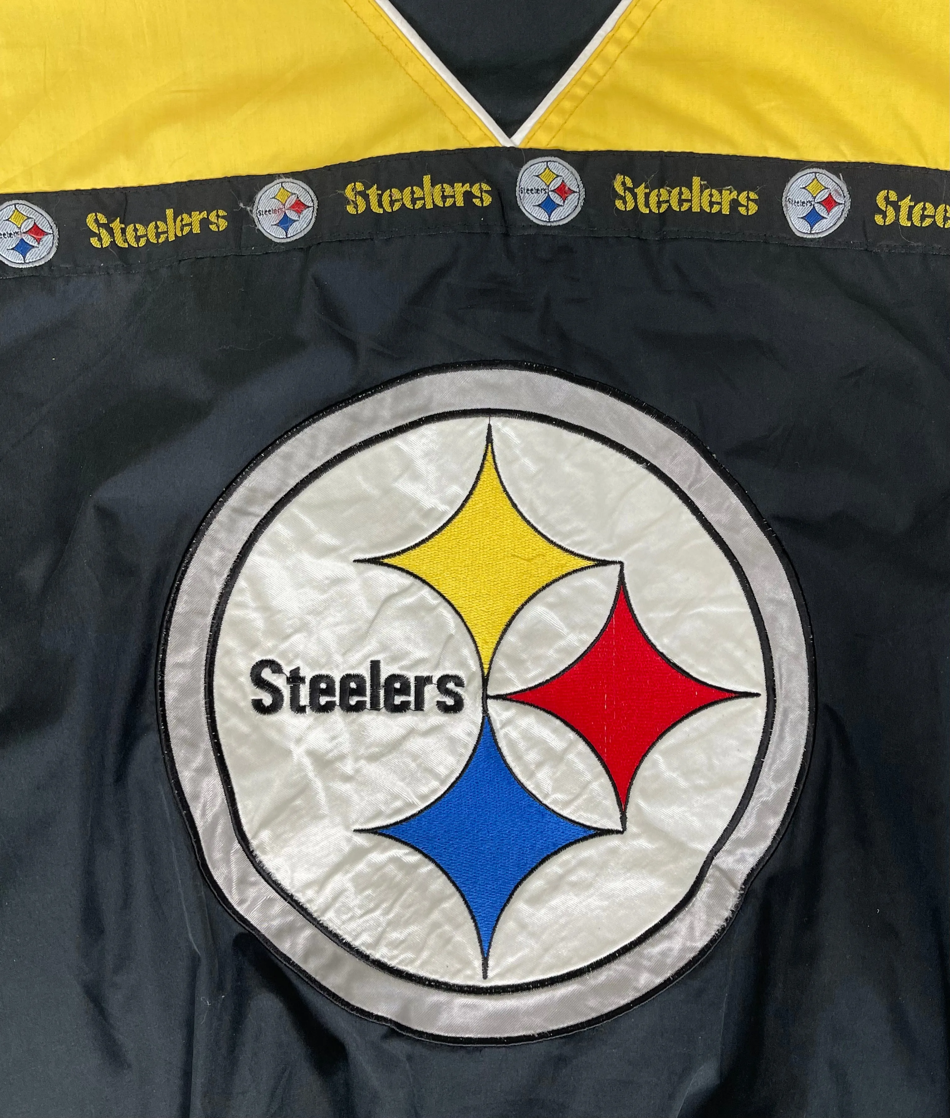 Vintage Pittsburgh Steelers Pro Player Puffer Jacket XL