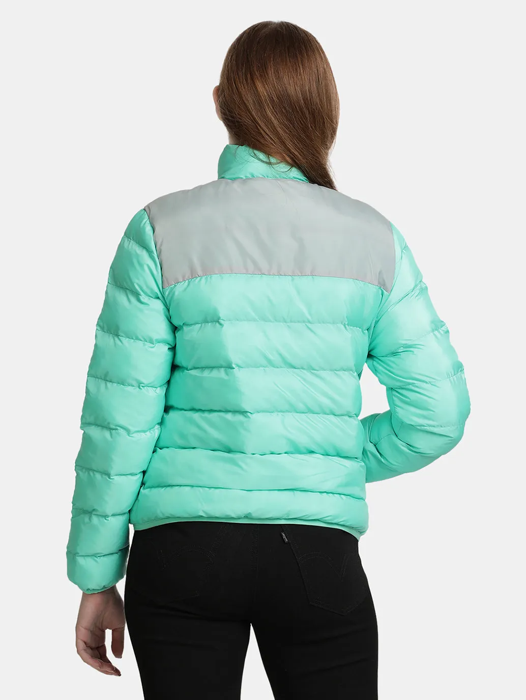 Women's Green Puffer Jackets